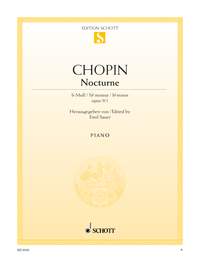 Frdric Chopin: Nocturne 1 B Opus 9: Piano: Instrumental Work