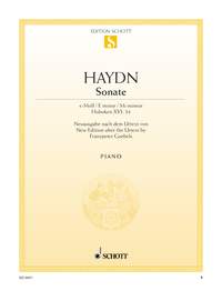 Franz Joseph Haydn: Sonata E Minor: Piano: Instrumental Work