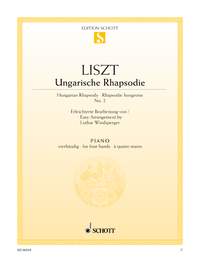 Franz Liszt: Ungarische Rhapsodie 02: Piano Duet