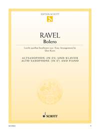 Maurice Ravel: Boléro: Alto Saxophone