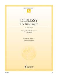 Claude Debussy: The Little Negro: Piano Duet: Instrumental Work