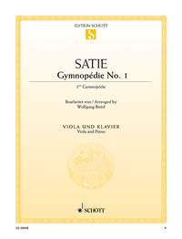 Erik Satie: Gymnopdie No. 1: Viola: Score