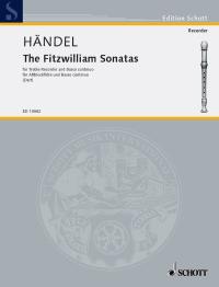 Georg Friedrich Hndel: The Fitzwilliam Sonatas: Treble Recorder: Score and