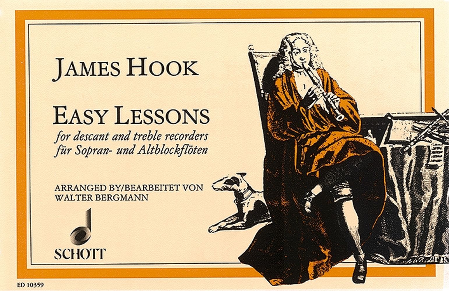James Hook: Easy Lessons: Recorder Ensemble: Instrumental Work