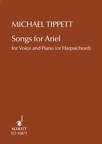 Michael Tippett: Songs For Ariel: Medium Voice: Vocal Work
