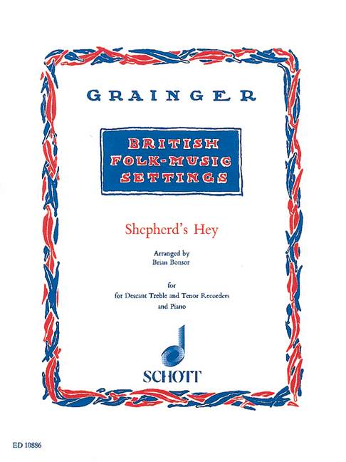 Percy Aldridge Grainger: Sheperd'S Hay: Recorder Ensemble: Score and Parts