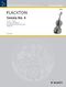 William Flackton: Sonata For Viola No.4 In C Minor Op.2 No.8: Viola:
