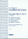 Jean-Baptiste Loeillet: Sonate Opus 3/1 C: Treble Recorder: Score and Parts