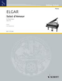 Edward Elgar: Salut D'Amour For Piano Duet: Piano Duet: Score