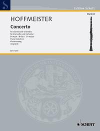 Franz Anton Hoffmeister: Concerto in Bb for Clarinet and Orchestra: Clarinet: