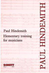 Paul Hindemith: Elementary Training For Musician: Theory