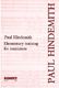 Paul Hindemith: Elementary Training For Musician: Theory