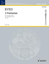 William Byrd: Two Fantasias: Recorder Ensemble: Score