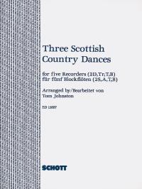 3 Scottish Country Dances: Recorder Ensemble: Score and Parts