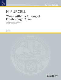 Henry Purcell: 'Twas Within A Furlong Of Edinborough Town: Voice: Vocal Work