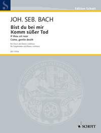 Johann Sebastian Bach: Bist Du Bei Mir: Low Voice: Vocal Work