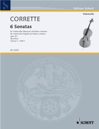 Michel Corrette: Les Délices de la Solitude op. 20 Vol. 1: Cello: Instrumental