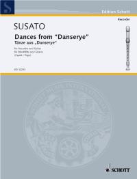 Tielman Susato: Dances from Danserye: Descant Recorder: Score and Parts