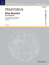 Michael Praetorius: Bransles(9) From Terpischore: Descant Recorder: Instrumental