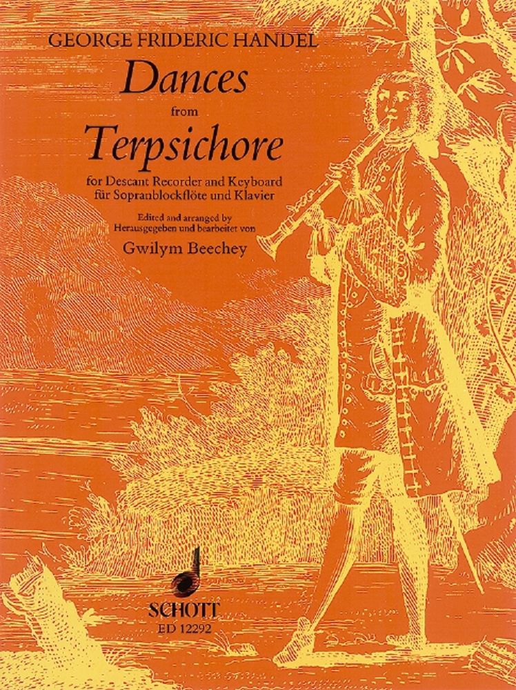 Georg Friedrich Händel: Dances From Terpsichore: Descant Recorder: Score and