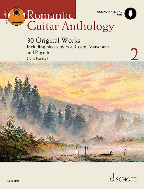 Jens Franke: Romantic Guitar Anthology Vol. 2: Guitar Solo: Instrumental Album