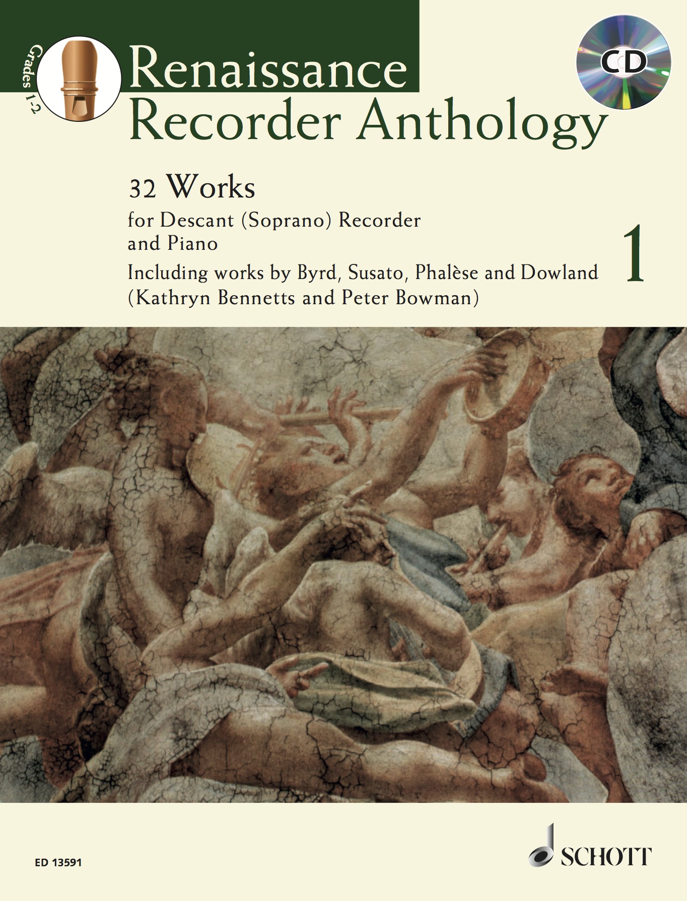 Kathryn Bennetts Peter Bowman: Renaissance Recorder Anthology Vol. 1: Descant