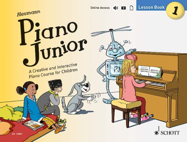 Hans-Günter Heumann: Piano Junior - Lesson Book 1: Piano: Instrumental Tutor
