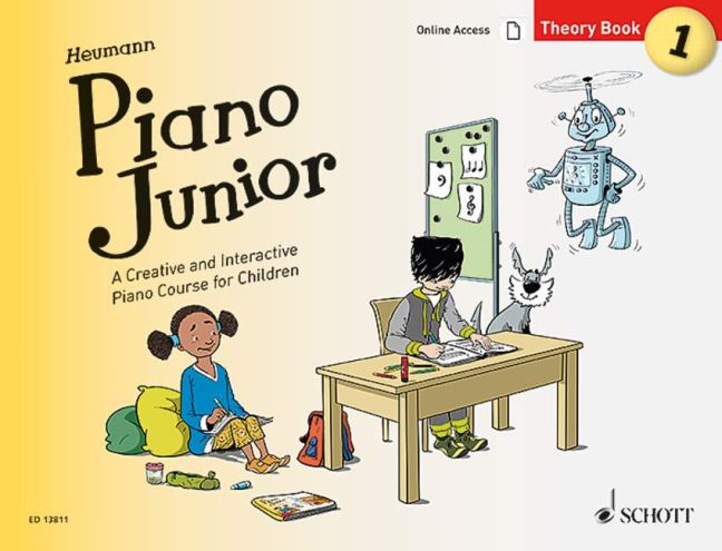 Hans-Günter Heumann: Piano Junior: Theory Book 1 Vol. 1: Piano: Instrumental
