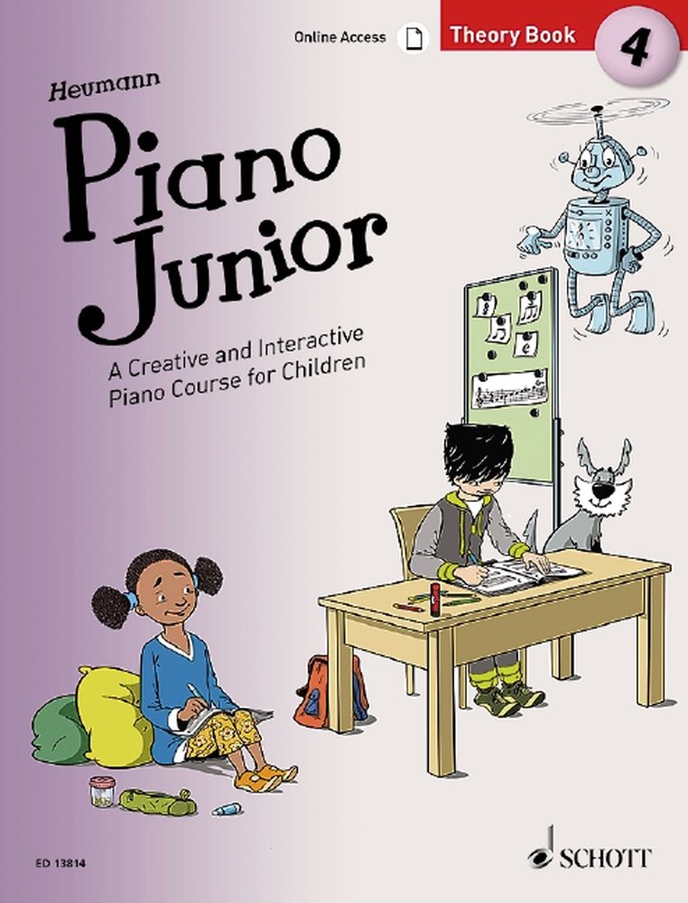 Hans-Günter Heumann: Piano Junior: Theory Book 4 Vol. 4: Piano: Instrumental