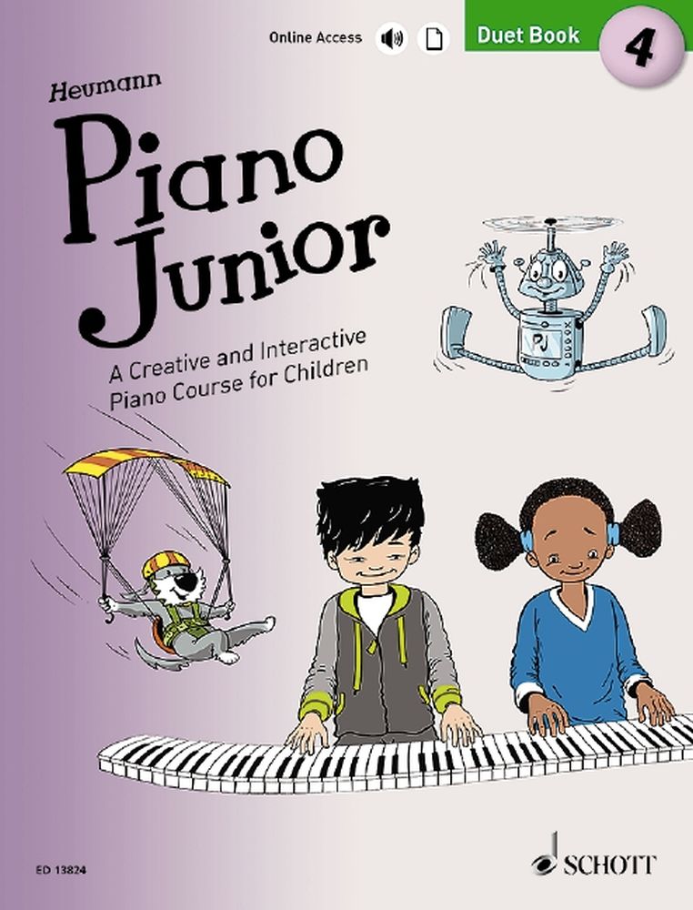 Hans-Günter Heumann: Piano Junior: Duet Book 4 Vol. 4: Piano Duet: Instrumental