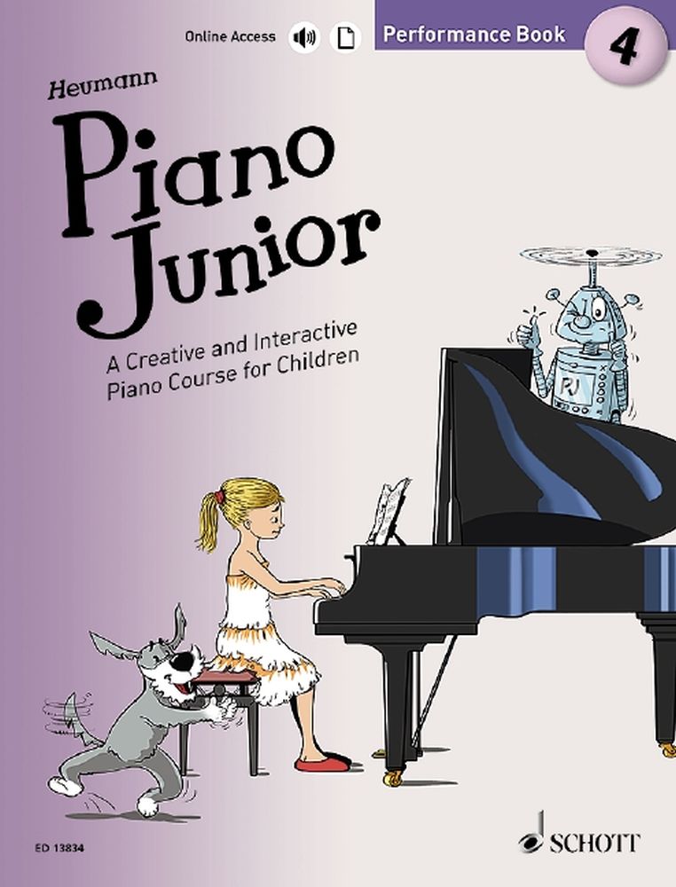 Hans-Günter Heumann: Piano Junior: Performance Book 4 Vol. 4: Piano: