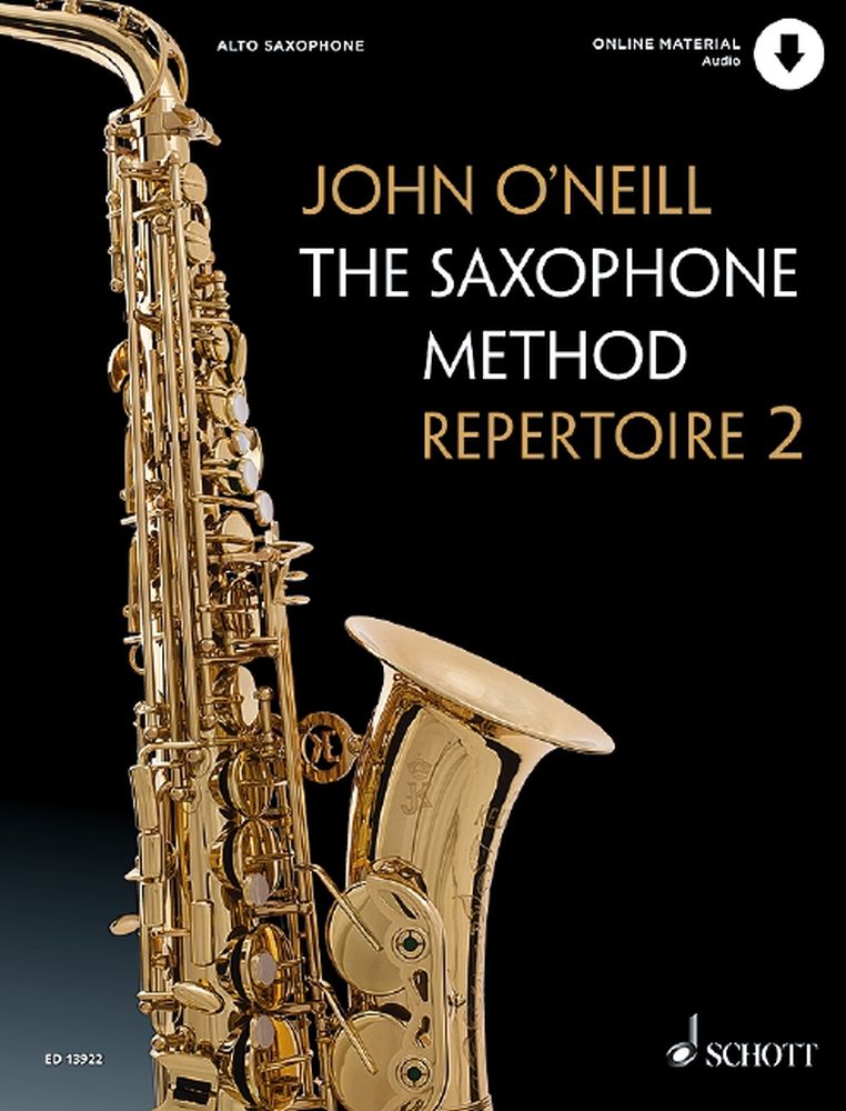 The Saxophone Method Repertoire 2: Alto Saxophone: Instrumental Tutor
