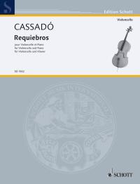 Gaspar Cassadó: Requiebros: Cello: Instrumental Work