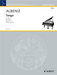 Isaac Albniz: Tango Opus 165/2: Piano