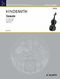 Paul Hindemith: Sonate Opus 31/2: Violin: Instrumental Work