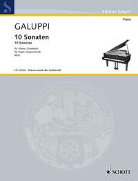 Baldassare Galuppi: 10 Sonatas - Galuppi: Piano
