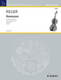 Max Reger: Romance G major WoO II/10: Viola: Instrumental Work