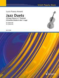 Lucio Franco Amanti: Jazz Duets: Cello Duet: Score