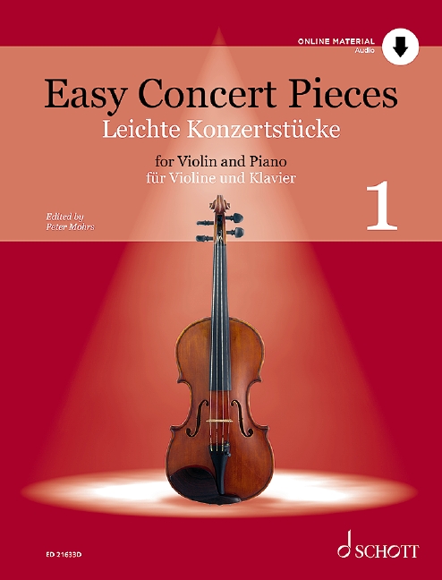 Easy Concert Pieces Band 1: Violin and Accomp.: Instrumental Album