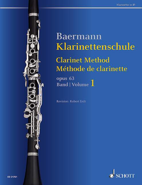 Carl Baermann: Clarinet Method op. 63 Vol.1: No. 1-33