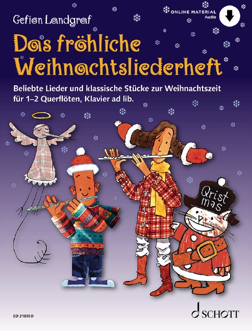 Gefion Landgraf Andreas Schuermann: Das frhliche Weihnachtsliederheft: Flute: