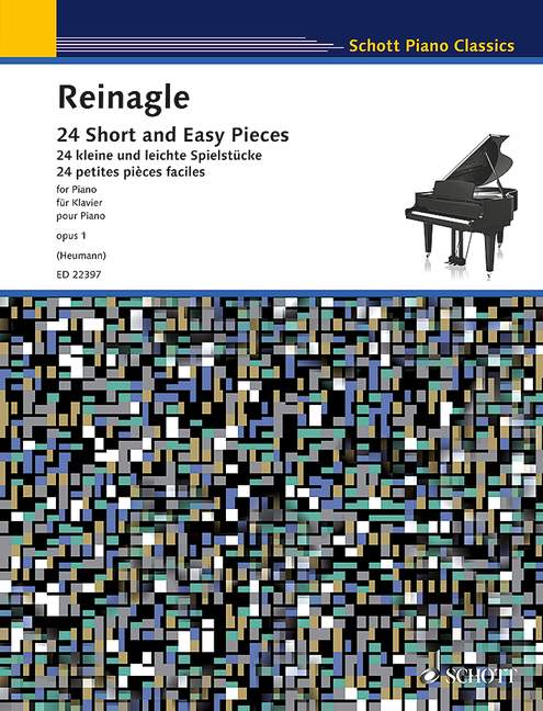 Alexander Reinagle: 24 Short and Easy Pieces: Piano: Instrumental Work