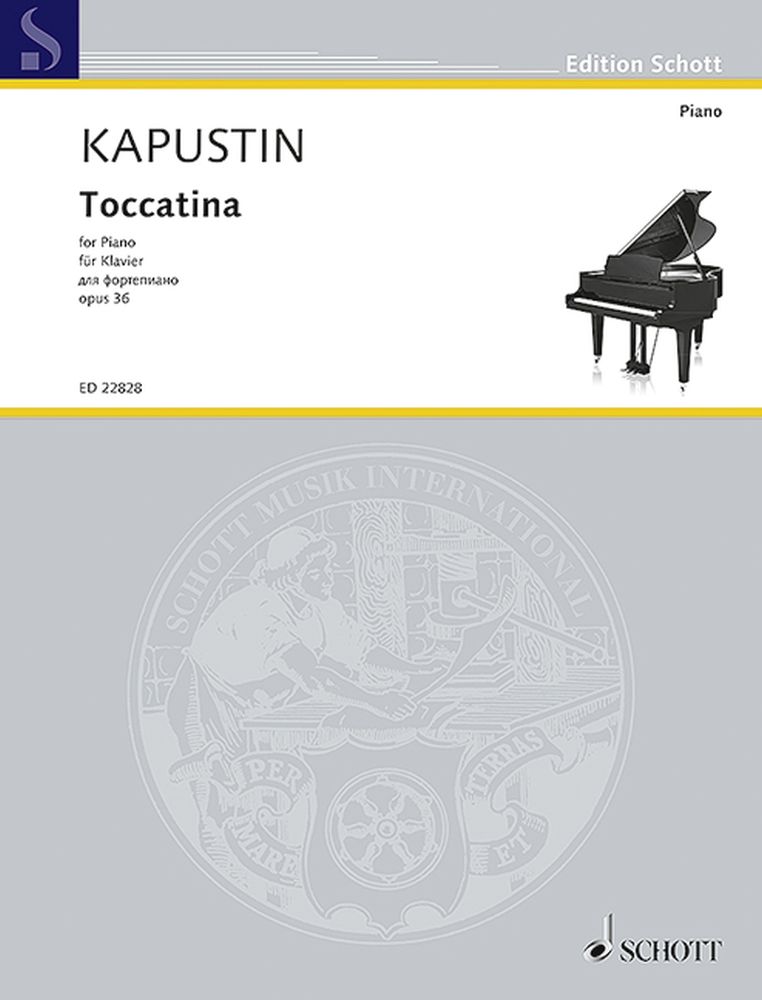 Toccatina Op. 36: Piano: Score