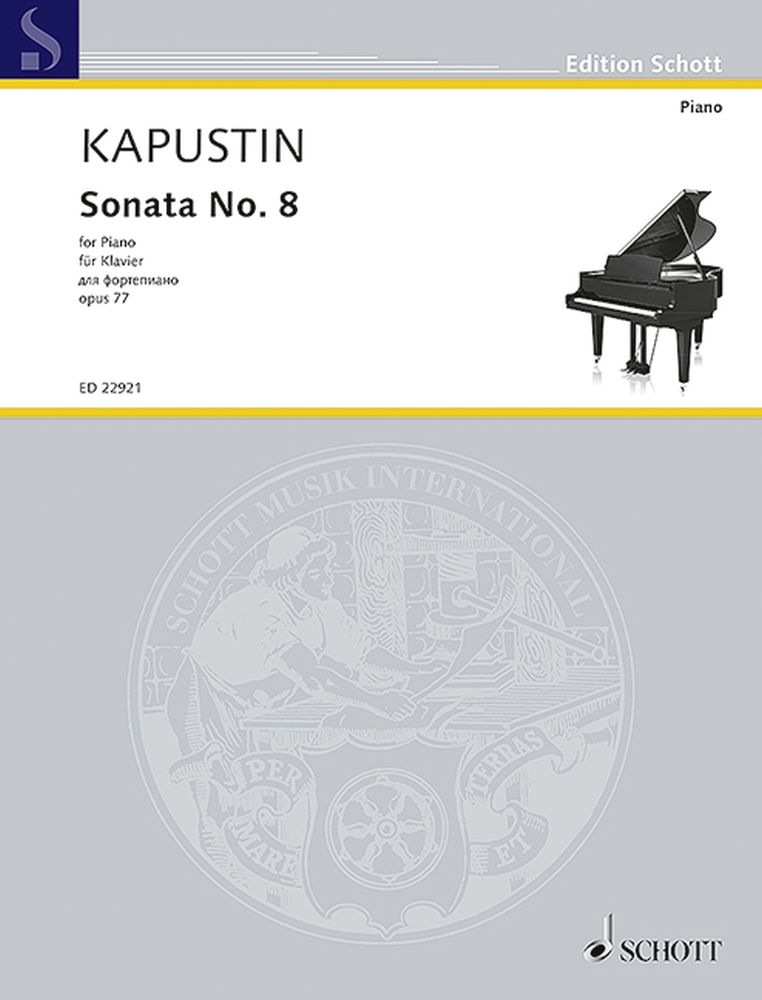 Nikolai Kapustin: Sonata No. 8 Op. 77: Piano: Instrumental Work