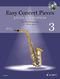 Easy Concert Pieces Band 3: Saxophone