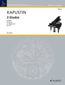 Nikolai Kapustin: 3 Etudes Op. 67: Piano: Instrumental Album