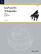 Nikolai Kapustin: 10 Bagatelles Op. 59: Piano: Instrumental Album