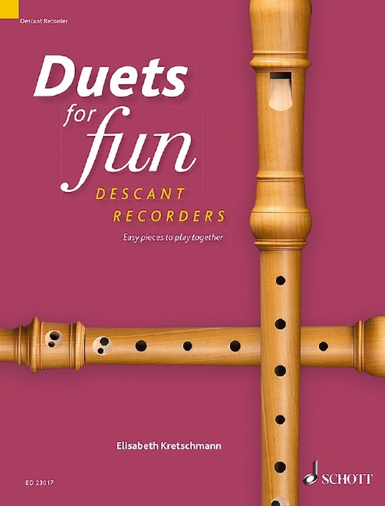 Duets for fun: Descant Recorder: Recorder Duet: Instrumental Album