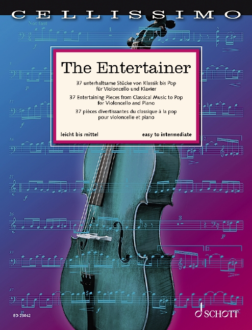 The Entertainer: Cello and Accomp.: Instrumental Album
