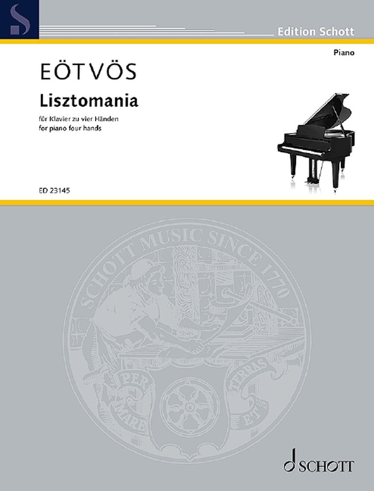 Péter Eötvös: Lisztomania: Piano Duet: Instrumental Work